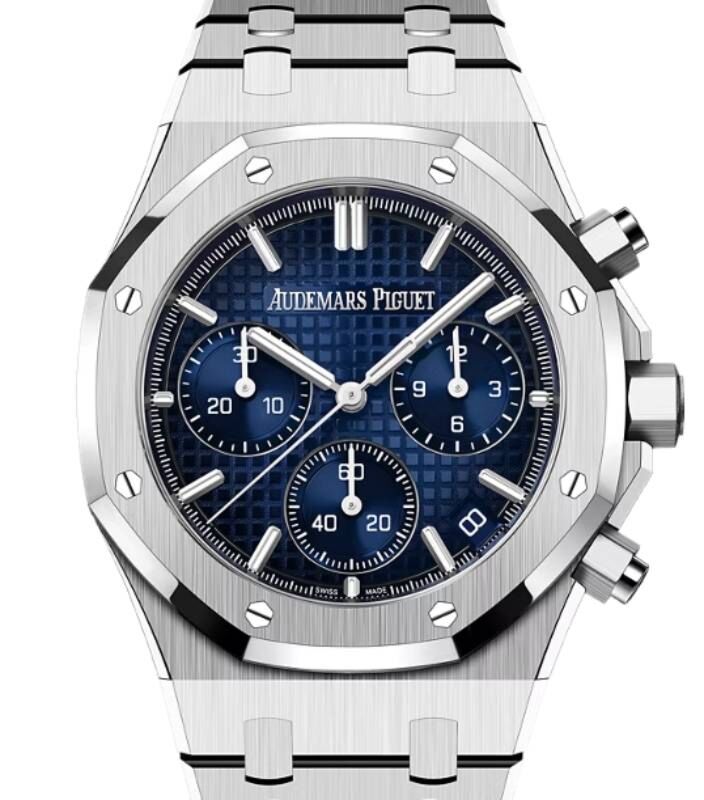 Audemars Piguet Royal Oak 41 mm 26240BC.OO.1320BC.04 White Gold Blue