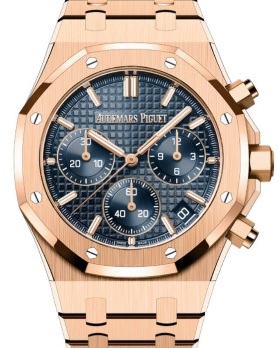 Audemars Piguet Royal Oak 41 mm 26240OR.OO.1320OR.01 Rose Gold Blue