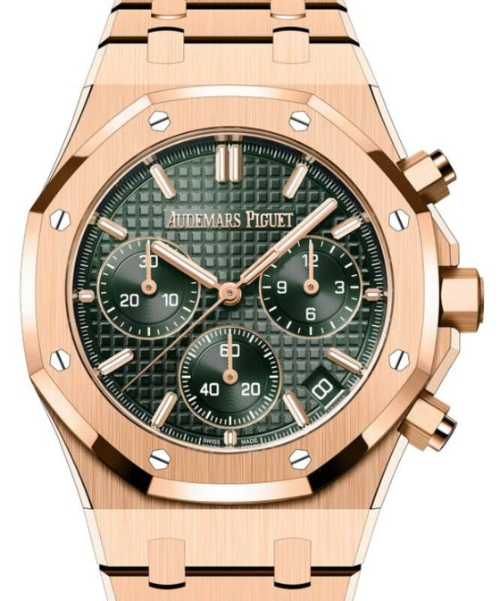 Audemars Piguet Royal Oak 41 mm 26240OR.OO.1320OR.04 Rose Gold Green