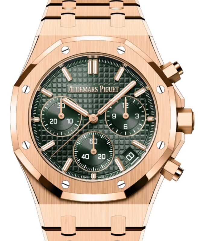 Audemars Piguet Royal Oak 41 mm 26240OR.OO.1320OR.08 Rose Gold Green