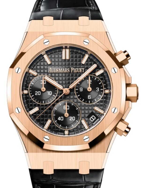 Audemars Piguet Royal Oak 41 mm 26240OR.OO.D002CR.02 Rose Gold Black