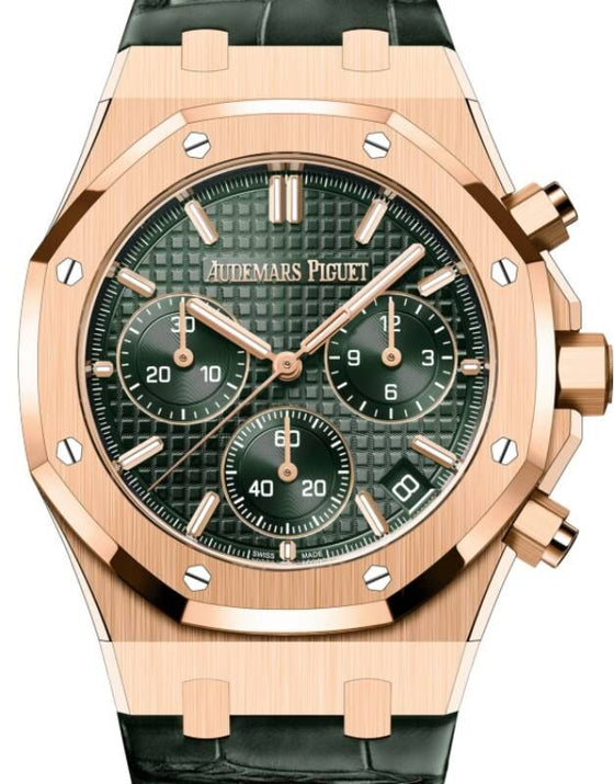 Audemars Piguet Royal Oak 41 mm 26240OR.OO.D404CR.01 Rose Gold Green