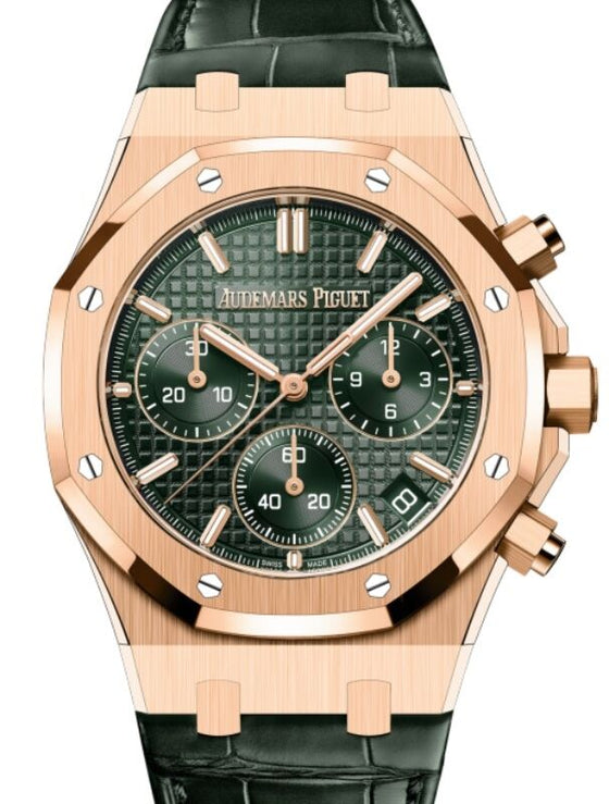 Audemars Piguet Royal Oak 41 mm 26240OR.OO.D404CR.02 Rose Gold Green