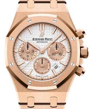 Audemars Piguet Royal Oak Selfwinding Chronograph 38 mm 26315OR.OO.1256OR.01 Rose Gold Silver