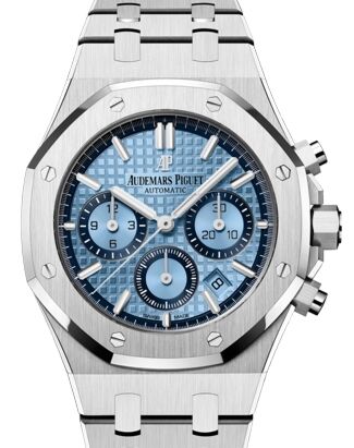 Audemars Piguet Royal Oak Selfwinding Chronograph 38 mm 26317BC.OO.1256BC.01 White Gold Blue
