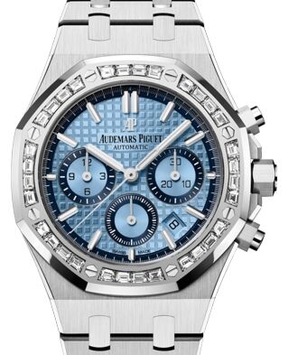 Audemars Piguet Royal Oak Selfwinding Chronograph 38 mm 26318BC.ZZ.1256BC.01 White Gold Blue