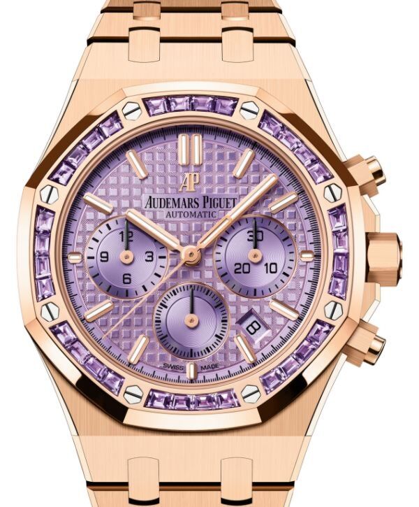 Audemars Piguet Royal Oak 38 mm 26319OR.AY.1256OR.01 Rose Gold Purple