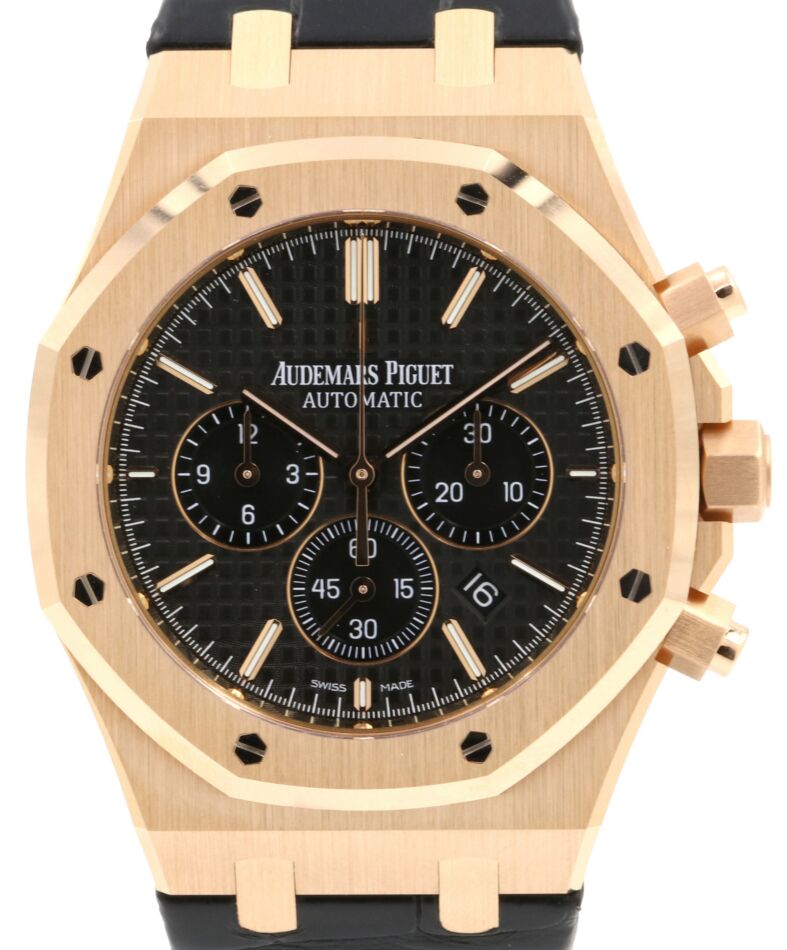 Audemars Piguet Royal Oak 41 mm 26320OR.OO.D002CR.01 Rose Gold Black