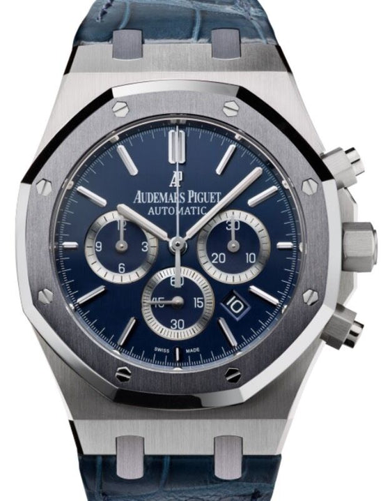 Audemars Piguet Royal Oak Chronograph 41 mm 26325PL.OO.D310CR.01 Platinum Blue