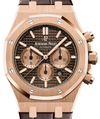 Audemars Piguet Royal Oak Chronograph 41 mm 26331OR.OO.D821CR.01 Rose Gold Analog