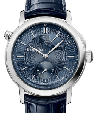 Audemars Piguet Jules Audemars Grande Sonnerie Carillon 39 mm 26344PT.OO.D028CR.02 Platinum Analog