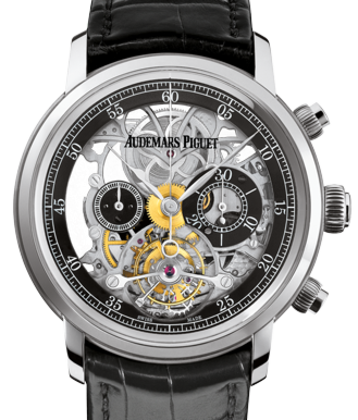 Audemars Piguet Jules Audemars Tourbillon Chronograph 41 mm 26346BC.OO.D002CR.01 White Gold Analog