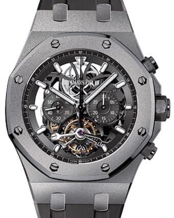 Audemars Piguet Royal Oak Tourbillon Chronograph 44 mm 26347TI.GG.D004CA.02 Titanium Analog