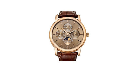 Audemars Piguet 26390OR.OO.D093CR.01 Jules Audemars Perpetual Calendar 41mm Brown Index Perpetual Calendar Rose Gold Leather BRAND NEW