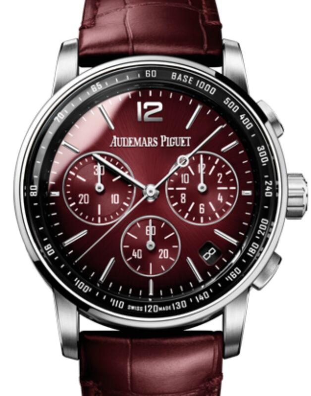 Audemars Piguet Code 11.59 41 mm 26393BC.OO.A068CR.01 White Gold Burgundy