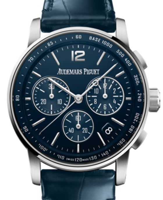 Audemars Piguet Code 11.59 41 mm 26393BC.OO.A321CR.01 White Gold Blue