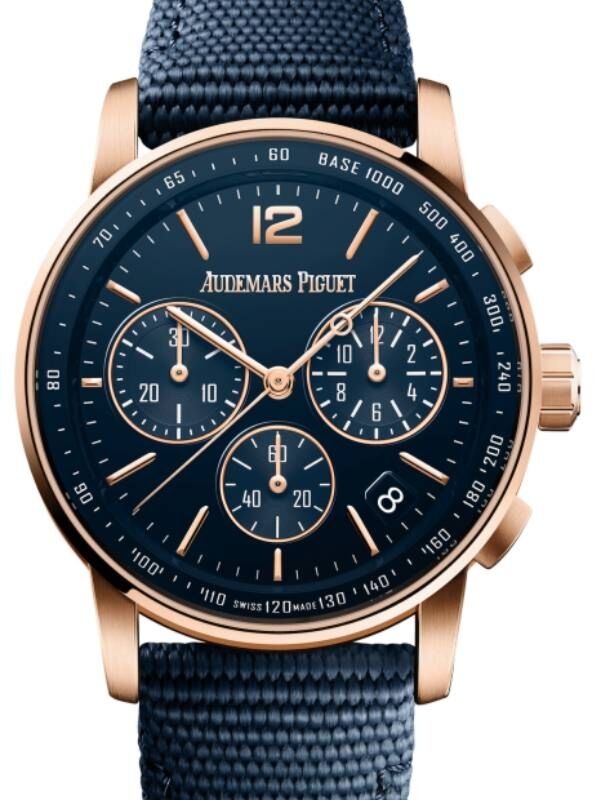 Audemars Piguet Code 11.59 41 mm 26393OR.OO.A027KB.01 Rose Gold Blue