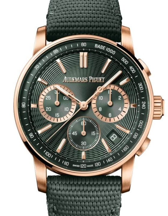 Audemars Piguet Code 11.59 41 mm 26393OR.OO.A056KB.01 Rose Gold Green