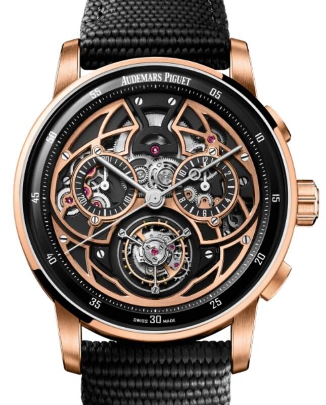 Audemars Piguet Tourbillon Chronograph 41 mm 26399NR.OO.D002KB.01 Ceramic Skeleton
