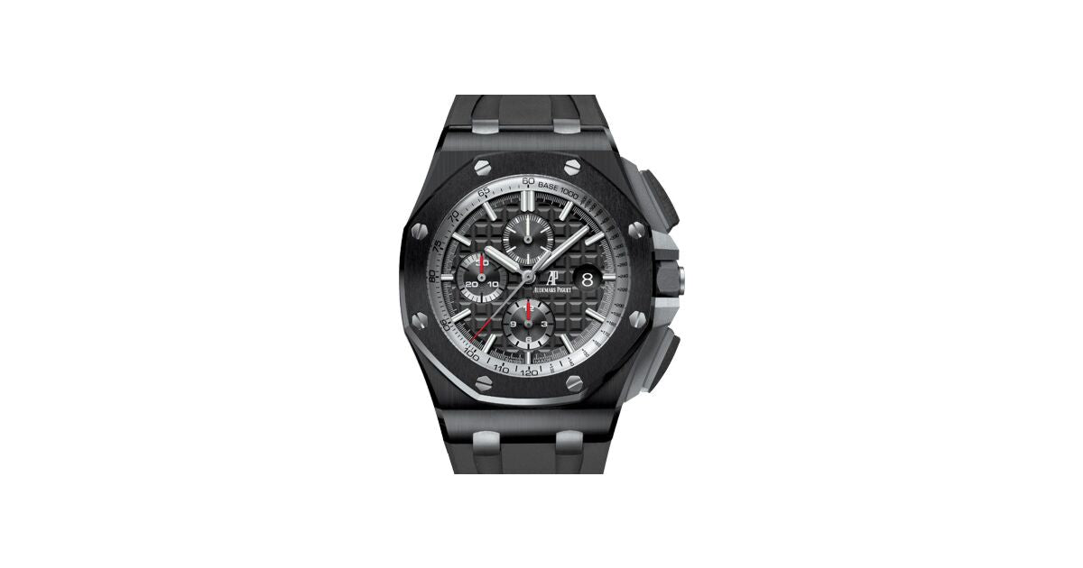 Audemars Piguet 26405CE.OO.A002CA.01 Royal Oak Offshore Chronograph 44mm Black Index Black Ceramic Rubber Automatic