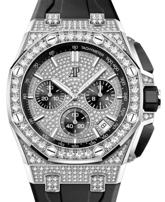 Audemars Piguet Royal Oak Offshore 43 mm 26423BC.ZZ.D002CA.01 White Gold/Diamonds Diamond Pave