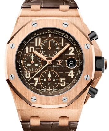 Audemars Piguet Offshore Selfwinding Chronograph 42 mm 26470OR.OO.A099CR.01 Rose Gold Brown