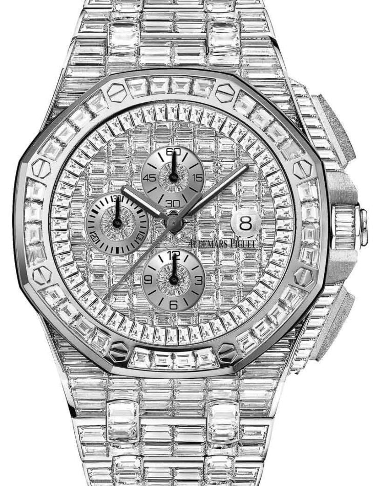 Audemars Piguet Royal Oak Offshore 42 mm 26473BC.ZZ.8043BC.01 White Gold/Diamonds Analog