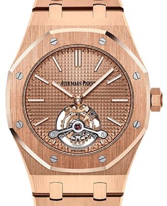 Audemars Piguet Royal Oak Tourbillon Extra-Thin 41 mm 26515OR.OO.1220OR.01 Rose Gold Pink