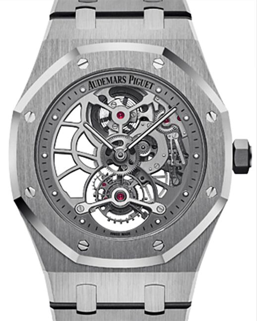 Audemars Piguet Royal Oak Tourbillon Extra-Thin Openworked 41 mm 26518ST.OO.1220ST.01 Steel Analog