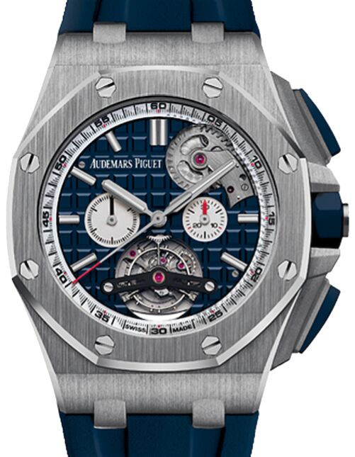 Audemars Piguet Royal Oak Offshore Tourbillon Chronograph Selfwinding 44 mm 26540ST.OO.A027CA.01 Steel Analog