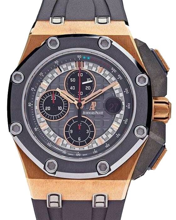 Audemars Piguet Royal Oak Offshore Michael Schumacher 44 mm 26568OM.OO.A004CA.01 Rose Gold Analog