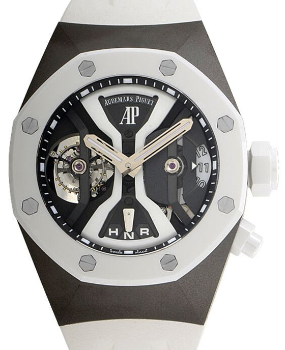 Audemars Piguet Royal Oak Concept GMT Tourbillon 44 mm 26580IO.OO.D010CA.01 Titanium Analog
