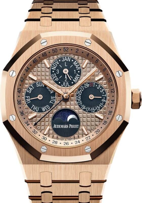 Audemars Piguet Royal Oak Perpetual Calendar 41 mm 26584OR.OO.1220OR.01 Rose Gold Pink