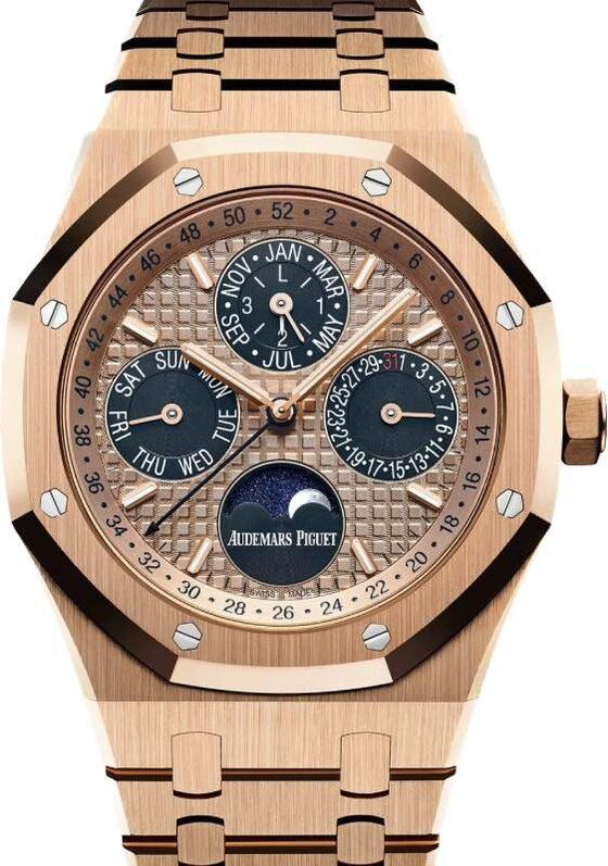 Audemars Piguet Royal Oak Perpetual Calendar 41 mm 26584OR.OO.1220OR.01 Rose Gold Pink