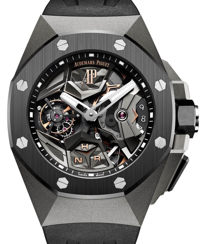 Audemars Piguet Royal Oak Concept Flying Tourbillon 44 mm 26589IO.OO.D002CA.01 Titanium Blue