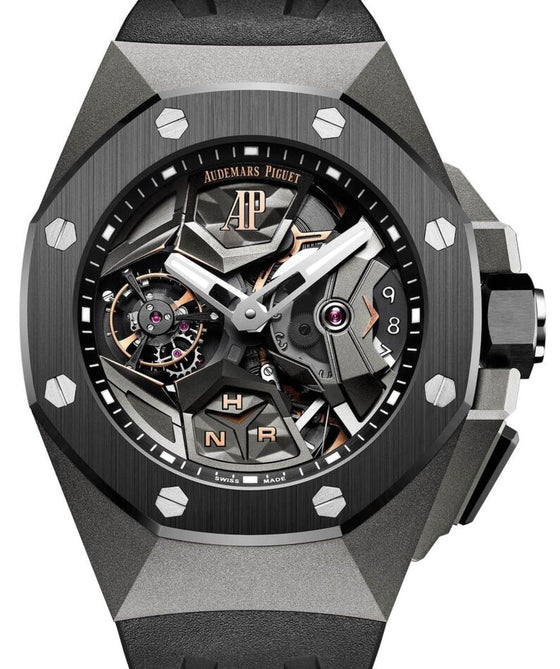 Audemars Piguet Royal Oak Concept Flying Tourbillon 44 mm 26589IO.OO.D002CA.01 Titanium Blue