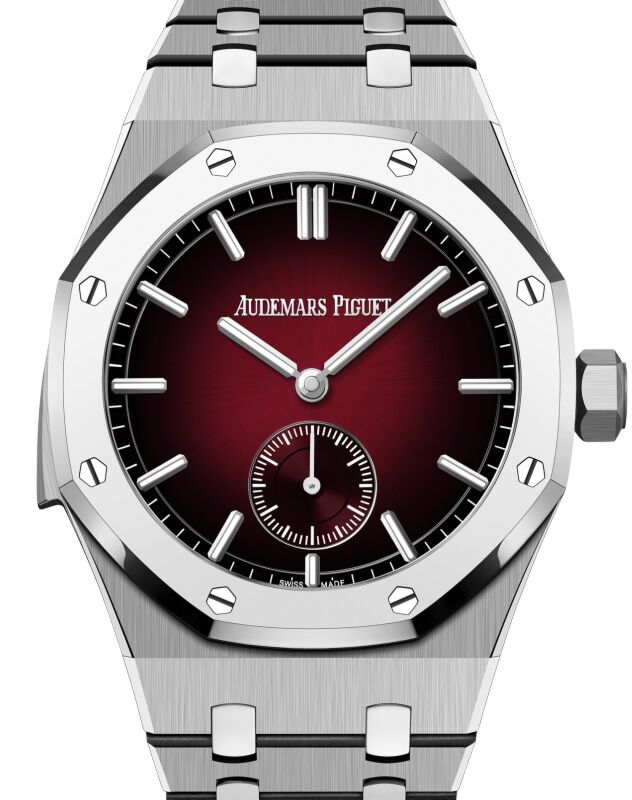 Audemars Piguet Royal Oak 42 mm 26591IP.OO.1252IP.01 Titanium Burgundy