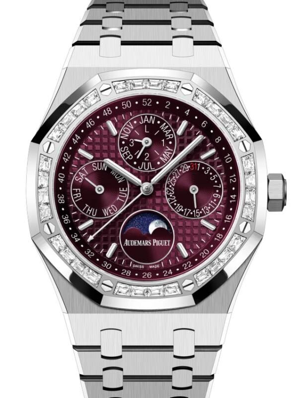 Audemars Piguet Royal Oak 41 mm 26598BC.ZZ.1220BC.01 White Gold Purple