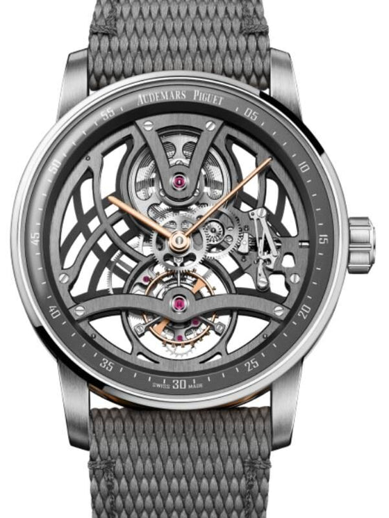 Audemars Piguet Tourbillon Openworked 41 mm 26600CR.OO.D009KB.01 Rose Gold Skeleton