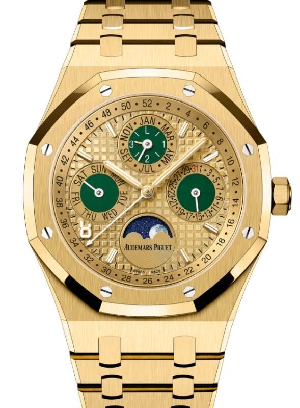 Audemars Piguet Royal Oak 41 mm 26607BA.OO.1220BA.01 Yellow Gold Champagne