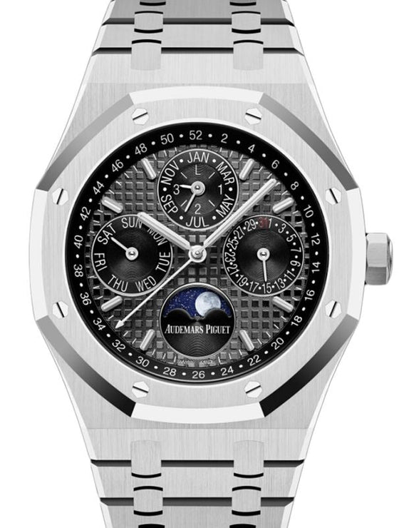 Audemars Piguet Royal Oak Limited Perpetual Calendar 41 mm 26607BC.OO.1220BC.02 White Gold Analog