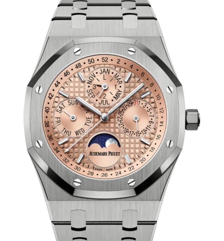 Audemars Piguet Royal Oak Limited edition 41 mm 26615TI.OO.1220TI.01 Titanium Salmon