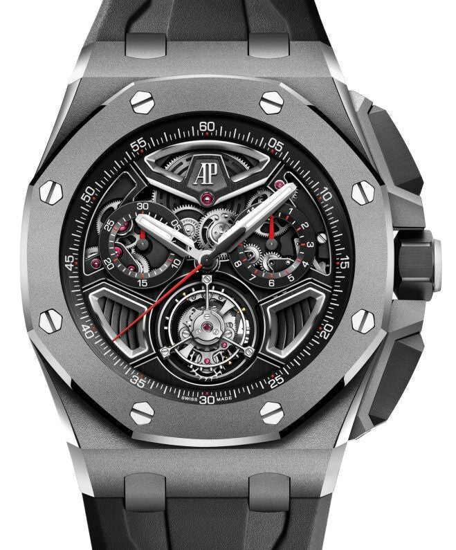 Audemars Piguet Royal Oak Offshore Chronograph Limited Edition 43 mm 26622TI.GG.D002CA.01 Titanium Skeleton