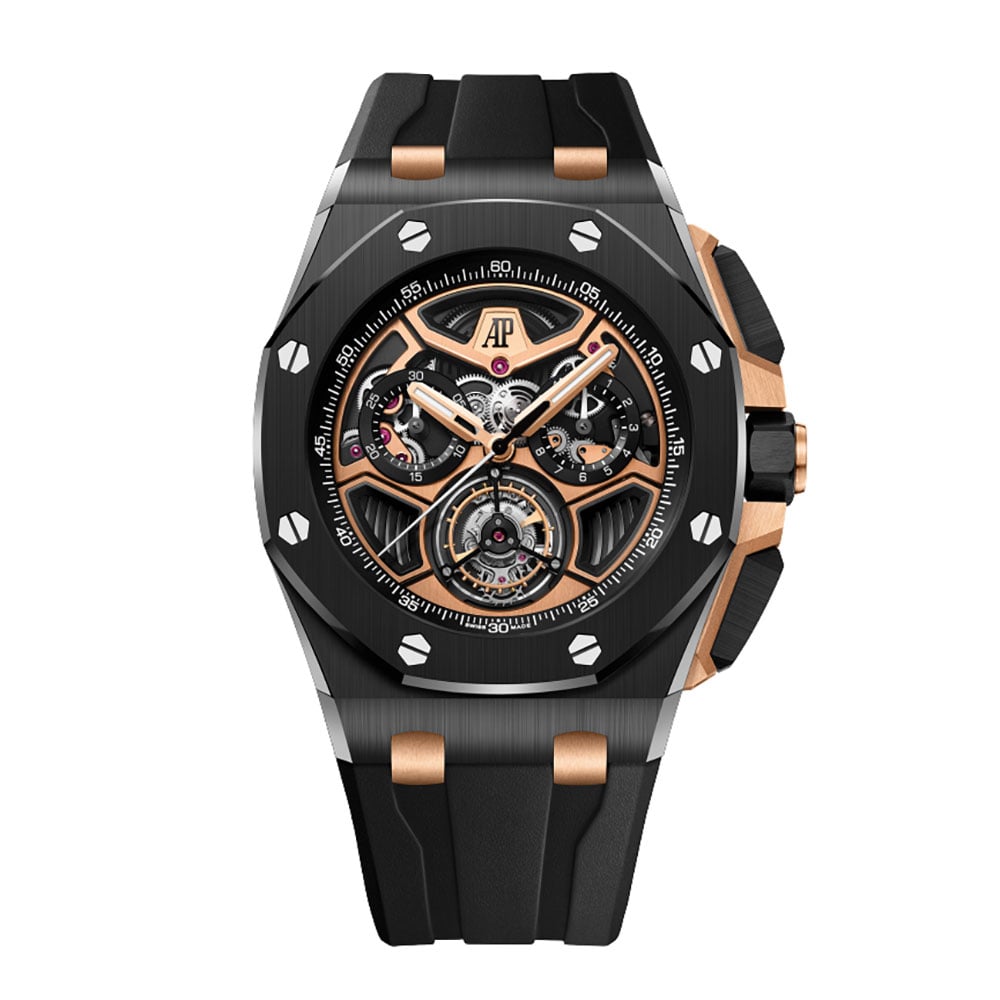 Audemars Piguet Offshore Tourbillon Chronograph 43 mm 26622CE.OO.D002CA.01 Ceramic Analog