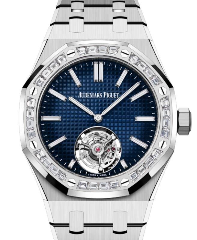 Audemars Piguet Royal Oak 37 mm 26660BC.ZZ.1356BC.01 White Gold Blue