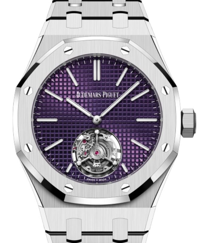Audemars Piguet Royal Oak Extra-Thin 37 mm 26660ST.OO.1356ST.02 Steel Purple