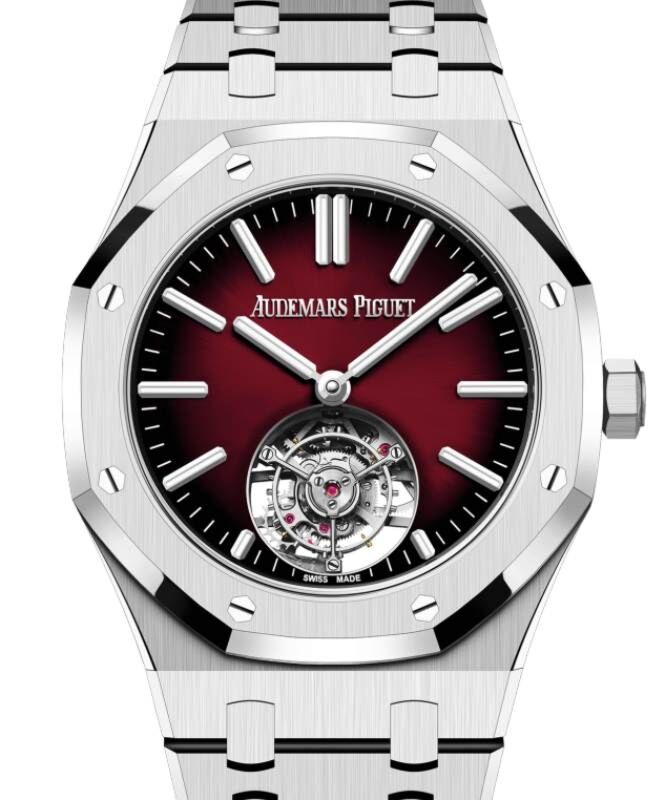 Audemars Piguet Royal Oak 41 mm 26730ST.OO.1320ST.05 Steel Burgundy