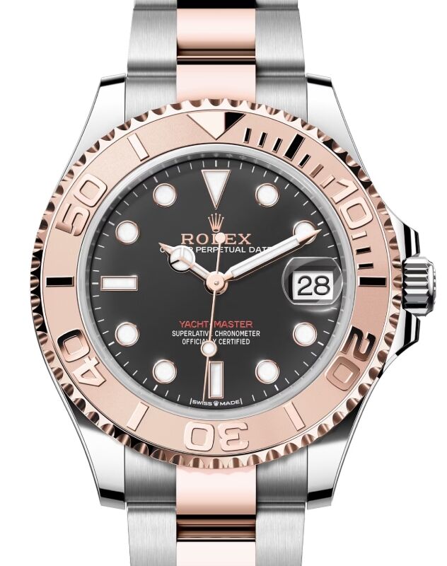 Rolex Yacht-Master 37 37 mm 268621B Steel/Rose Gold Luminous