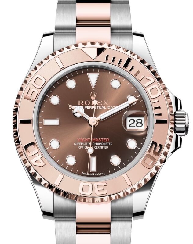Rolex Yacht-Master 37 37 mm 268621C Steel/Rose Gold Luminous