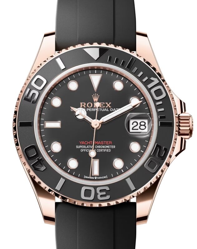 Rolex Yacht-Master 37 37 mm 268655 Rose Gold Luminous